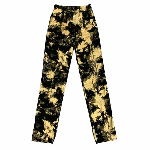 Panhandle Slim Pants - Panhandle Slim Metallic Coated Jeans Women Size 3/4 Rock n Roll High Rise Skinny